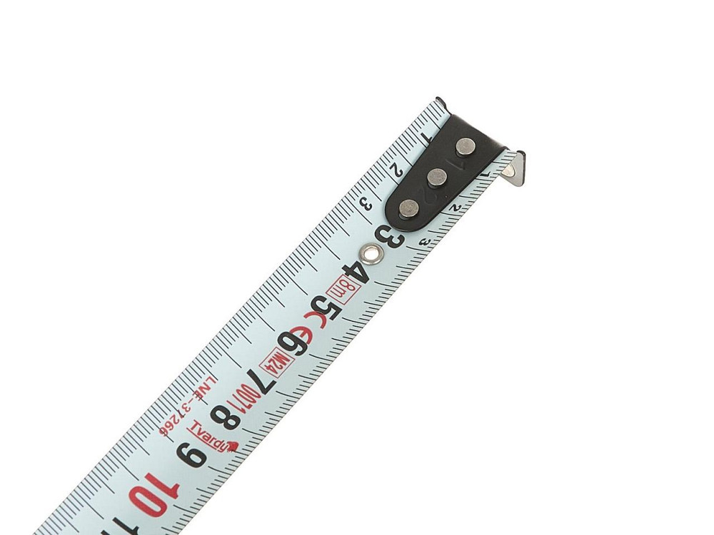 Рулетка нейлонова "Tvardy" двостороння з магнітом та автостопом 3 м/16 мм, КЛАС I Київ - фото 8