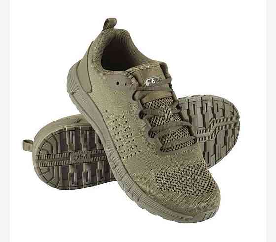 Легкі літні тактичні кросівки M-TAC оливкові – армійські чоловічі військові кросівки для ЗСУ та активного відпочинку Львів