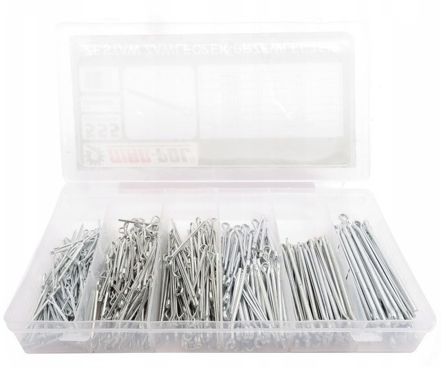 Шплинты для механических соединений 555 шт в кейсе Mar-Pol (M66488) Нововолынск - изображение 3