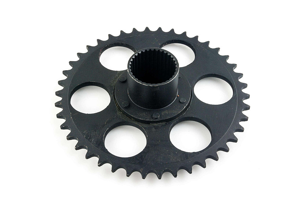 Зірка трансмісії (задня) ІЖ 520-42T (зі маточкою) (сталь 20) MANLE Київ - фото 1