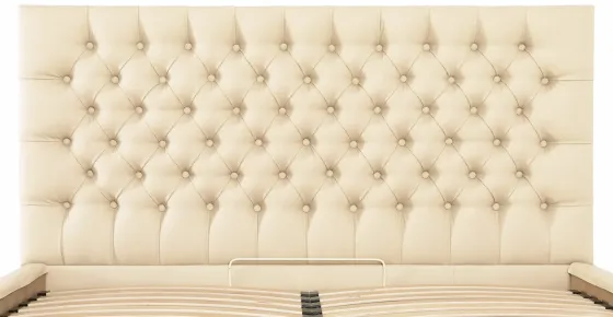 Кровать Cambridge Comfort 140 х 190 см Fly 2207 С подъемным механизмом и нишей для белья Бежевый Киев