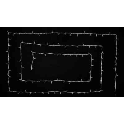 Гірлянда Delux STRING 100LED 10 м flash Білий/Прозорий IP44 (90015187) Вінниця