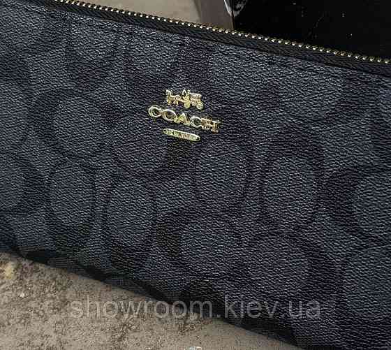 Брендовый женский кошелек на молнии Coach (1377-1) Киев