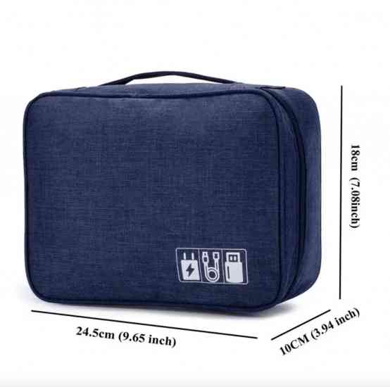 Органайзер-чехол дорожный для проводов и гаджетов с зарядками Винница