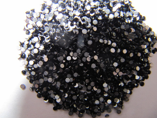 Стразы Swarovski черные ,SS3 (1400 шт) Киев - изображение 4