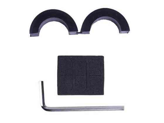 Держатель телефона HFCM-16  (крепление на руль),  алюминий, серый Мукачево