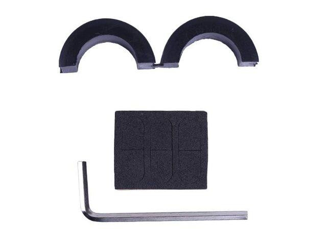 Держатель телефона HFCM-16  (крепление на руль),  алюминий, серый Мукачево - изображение 6