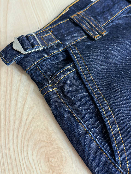 Джинси жіночі It’s Basic 3995 широкі з підворотом темно-сині, темно-синій, 42, 42, 90 см, 122 см Київ - фото 14