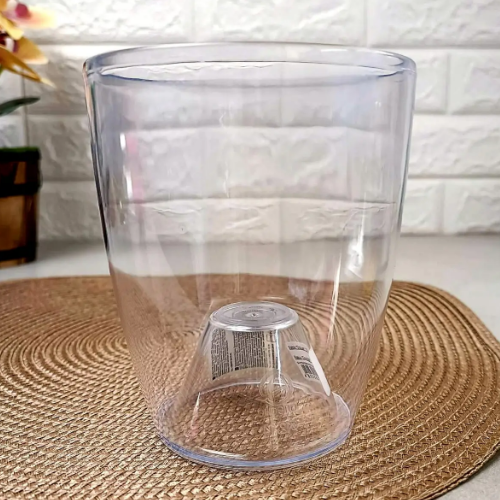 Вазон Орхідея 20*24см прозорий Алеана Житомир - фото 4