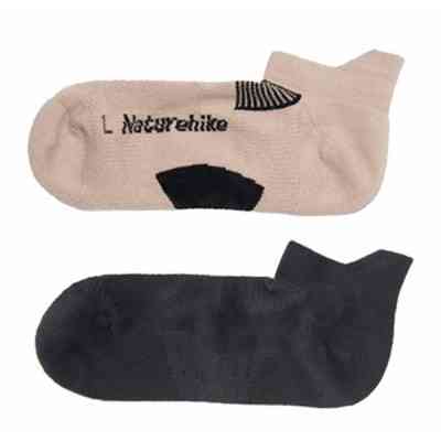 Шкарпетки Naturehike низькі NH21FS014 2 пари бежеві чорні М (6927595773154) Вінниця