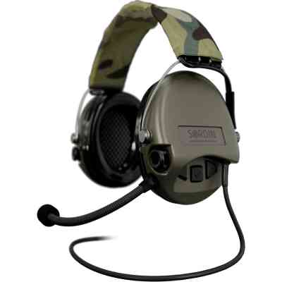 Наушники для стрельбы Sordin Supreme MIL CC з верхнім тримачем (75332-06-S) Винница