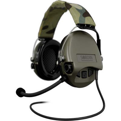 Наушники для стрельбы Sordin Supreme MIL CC з верхнім тримачем (75332-06-S) Винница - изображение 2