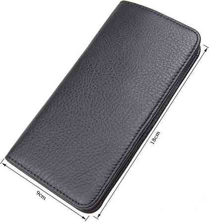 Гаманець чоловічий Vintage 14463 Чорний Київ