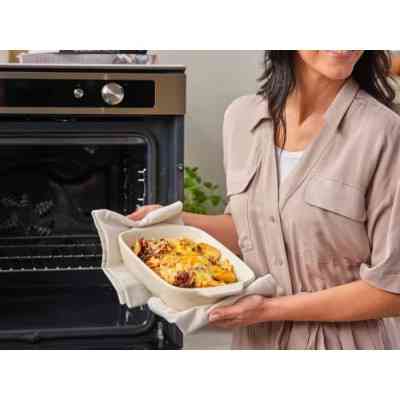 Форма для випікання KitchenAid з кришкою керамогранітна 1,9 л Кремова (CC006107-001) Вінниця