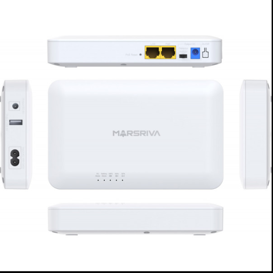 ДБЖ Marsriva DC UPS для роутерів KP2 18W 10000mAh (36Wh) Wh Киев