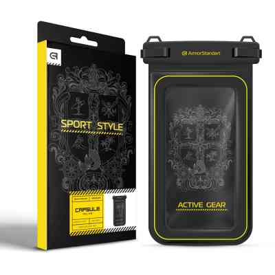 Чохол до мобільного телефона Armorstandart Waterproof Capsule Shell Black (ARM84419) Вінниця