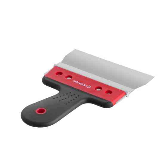 Шпатель из нержавеющей стали, 150 мм, профессиональный INTERTOOL KT-2675 Киев