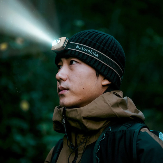 Ліхтар налобний Naturehike CNK2450ZM015 (Коричневий) Вінниця