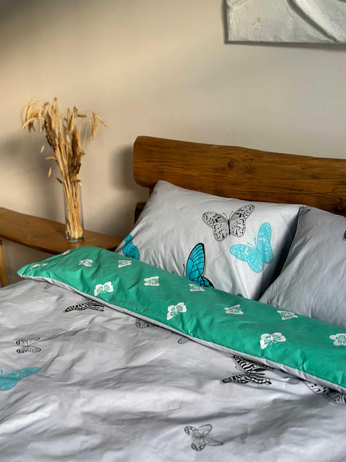 Комплект постільної білизни Ideal Textile бязь з принтом полуторний (56860952) Чернівці - фото 6