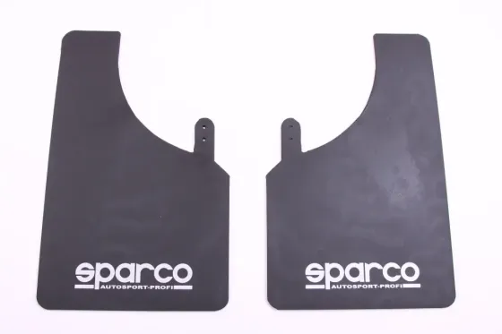 Брызговики универс. Sparco большие черные жесткие Винница