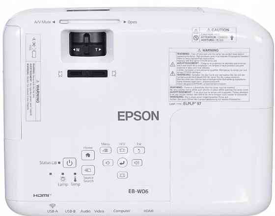 Проектор: Epson EB- W06 (V11H973040) WXGA ( 1280x800)3700 lm Київ