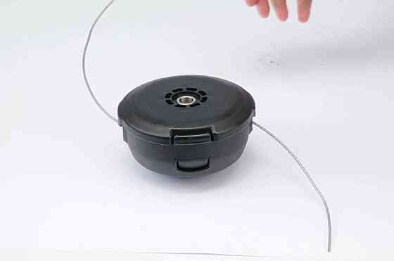 Головка для кріплення жилки до газонокосарок FLO: Ø=2-2,4 мм, 5 адаптерів, Ø=108 мм, h=58 мм [10/40] Одеса