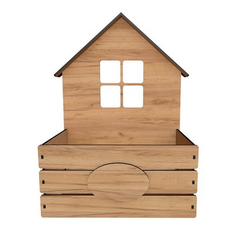 Заготовка для декорування "Будиночок з віконцем" FDPO-406 Вінниця - фото 3