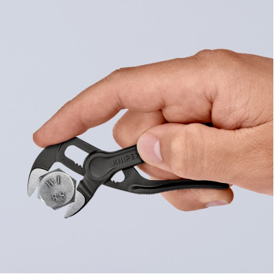 Клещи KNIPEX COBRA XS переставні з фіксатором, 28 мм (1