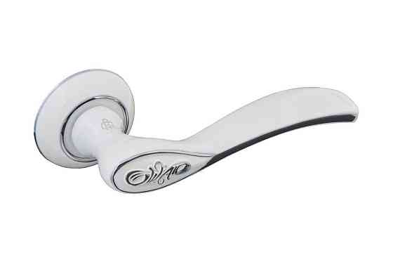 Ручки Gavroche INDIUM White/CP білі/ хром Київ