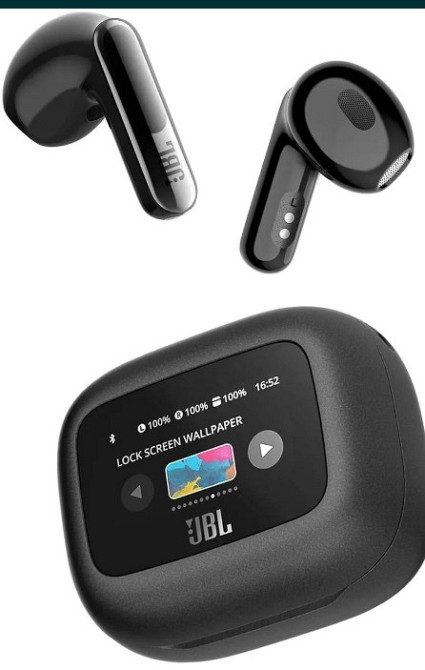 Наушники: JBL Live Flex 3 Black. Київ - фото 1