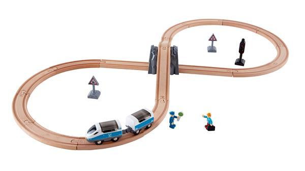 Іграшкова залізниця Hape дерев'яна 26 ел. (E3729) Харків - фото 7