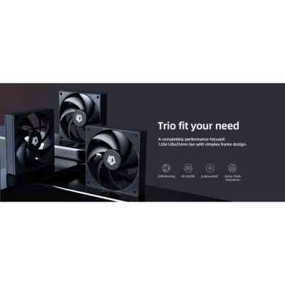 Кулер для корпуса ID-Cooling AF-125-K TRIO Винница