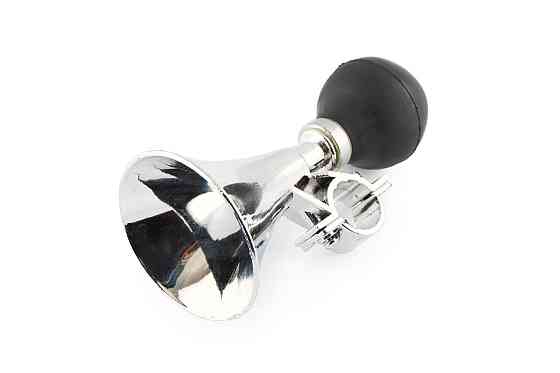 Сигнал клаксон воздушный велосипедный (хром, с креплением) Мукачево