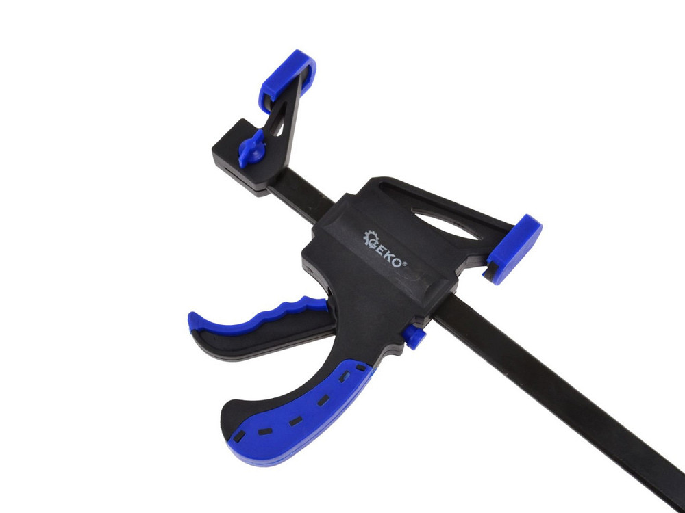 Струбцина "GeKo" швидкозатискна  150 мм (затискач / розтискач) Київ - фото 3