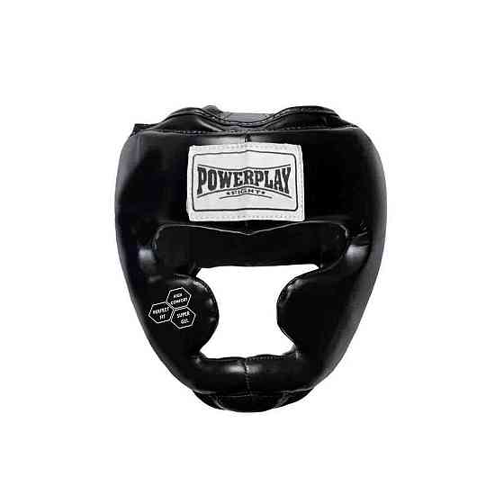 Боксерський шолом тренувальний PowerPlay 3043 Чорний XS Кам'янське