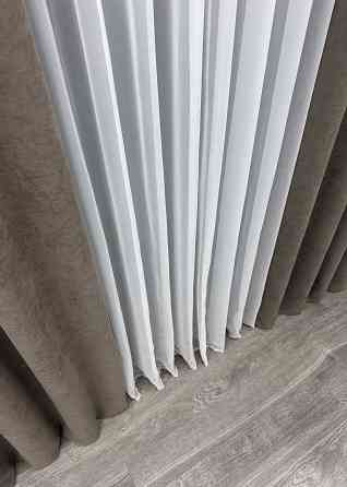 Шторна тканина мікровелюр Petek YL колір какао 1707ш Київ