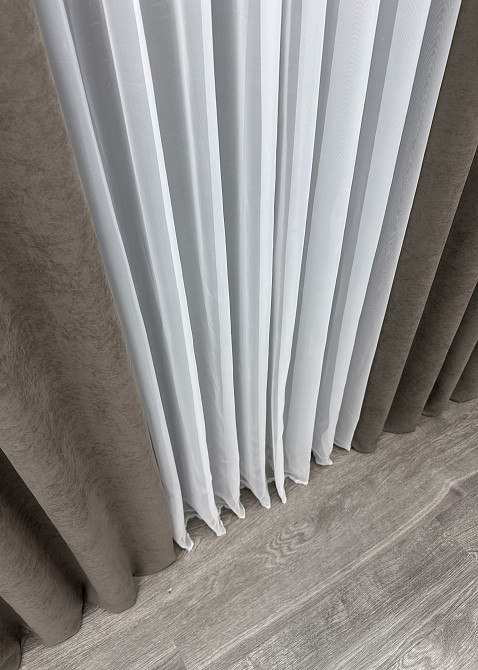 Шторна тканина мікровелюр Petek YL колір какао 1707ш Київ - фото 6