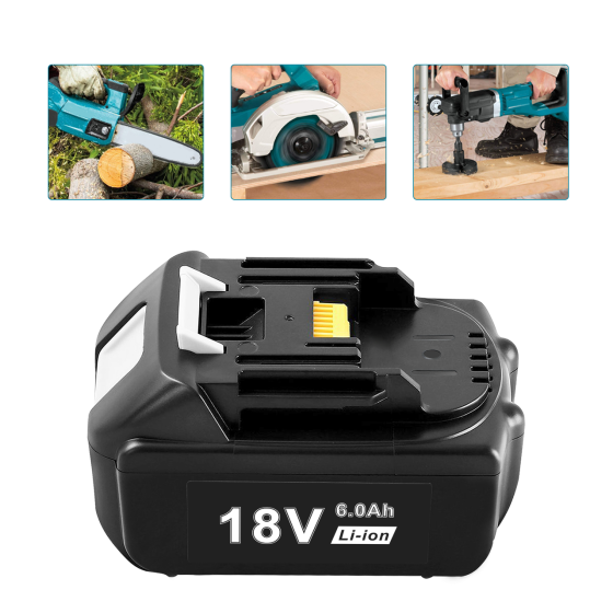 Акумулятор Makita BL1860B 18В 6Ач для дрелей і шуруповертів Київ