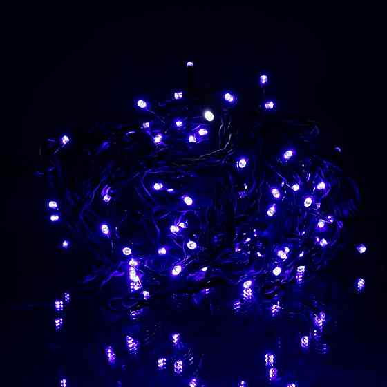 Гирлянда вулична Бахрома 6 м, 105 LED, синя Київ