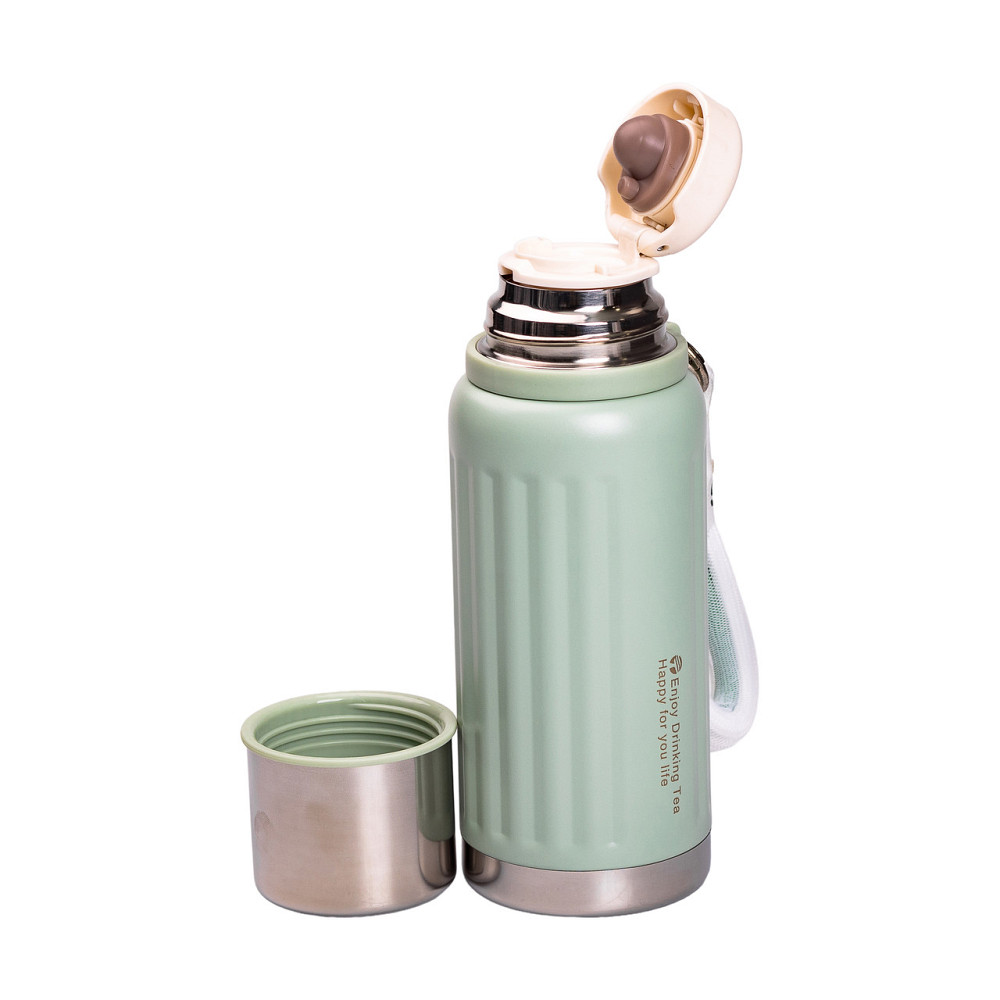 Yiwu Термос Enjoy з нержавіючої сталі 600 мл м'ятний HP-14-9GR Киев - изображение 3