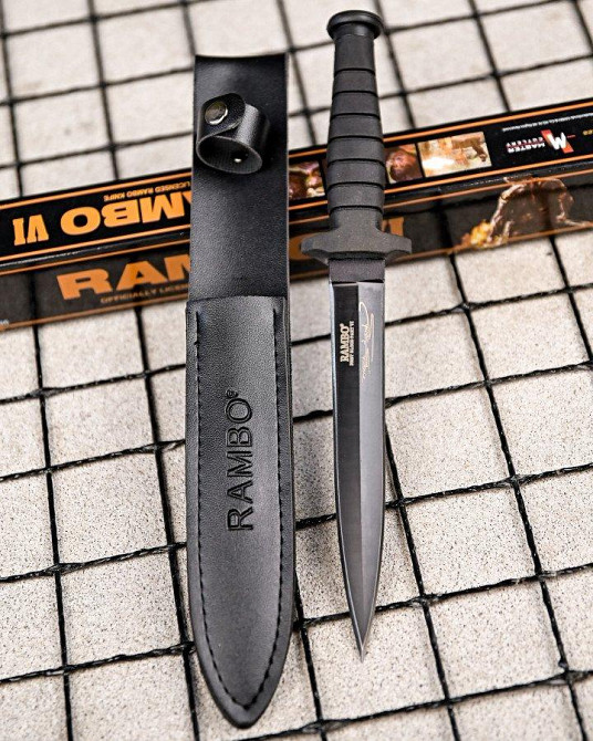 Ніж Rambo VI Black ПП4738 Одеса - фото 2
