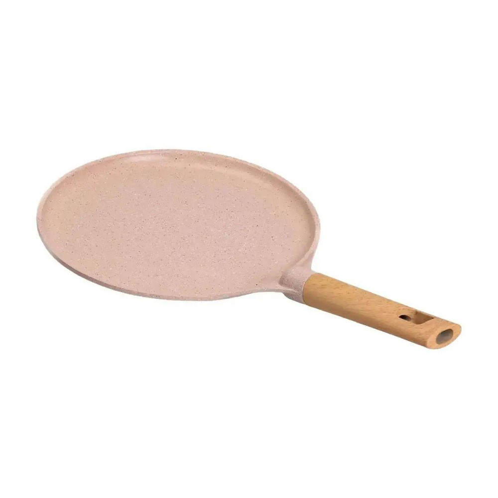 Блінна сковорода з мармуровим покриттям Ø 26 см, бежевий Київ - фото 3