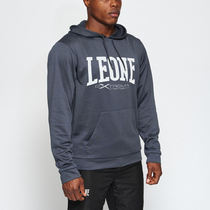 Толстовка з капюшоном Leone Logo Gray M Каменское - изображение 1