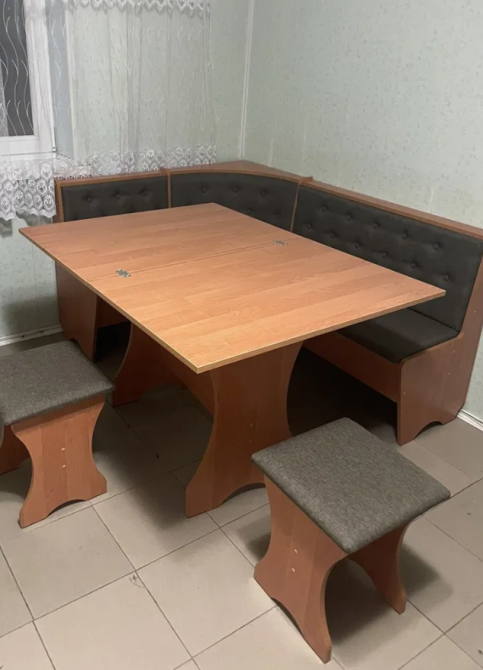 Кухонний куток, стіл та дві табуретки 154х114 см Сімейний - Яблуня Львів - фото 9