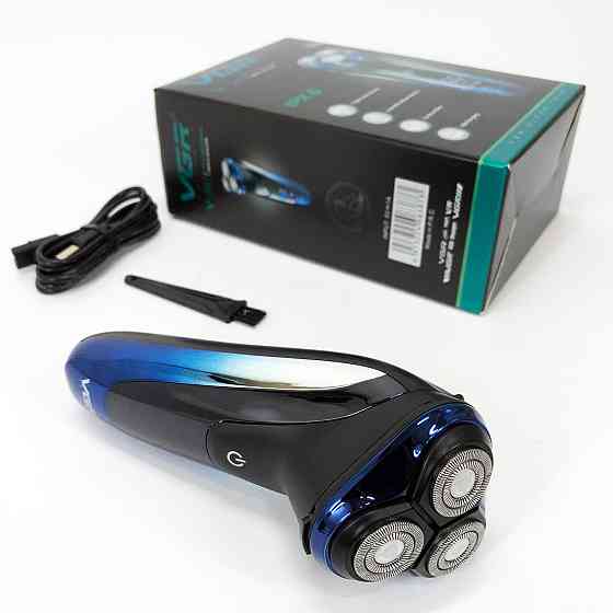 Акумуляторна машинка для стрижки, Професійна бритва для волосся, Вологостійка електрична бритва HD-59 Львів