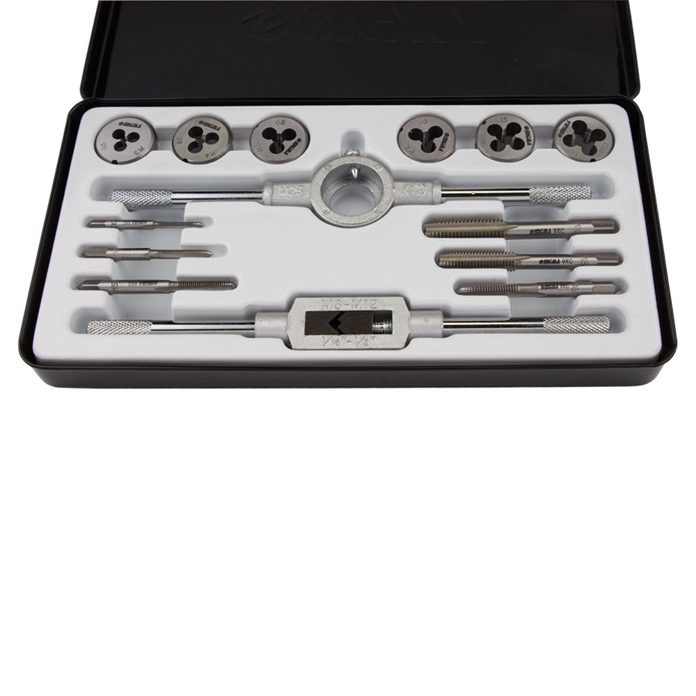 Набір плашок і позначників 14 предметів (металевий кейс) SIGMA (1643071) Київ - фото 4