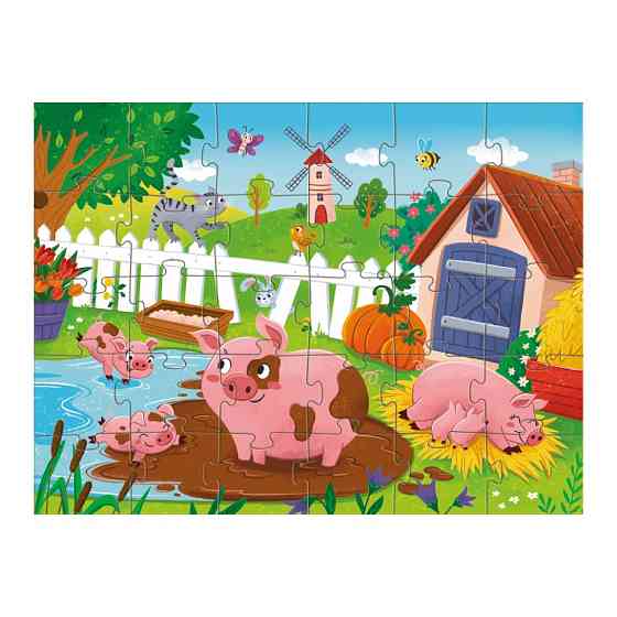 Дитячий пазл "Поросята біля ставка" 300682, 30 елементів Вінниця
