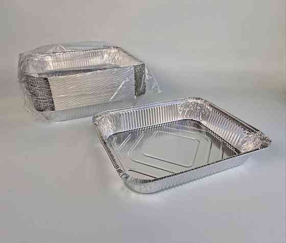 Прямокутний контейнер із харчової алюмінієвої фольги 3100 мл SP98L 50 штук (NEW) (1 пачка) Харків