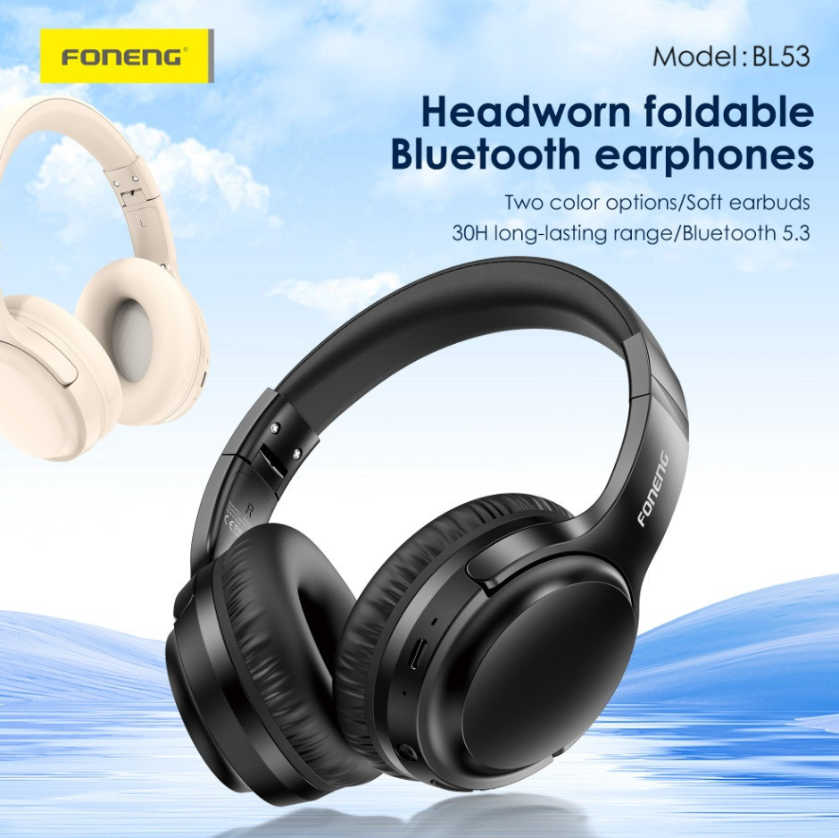 Навушники Foneng Neckband Sport (BL53-BL) Чорний Харків - фото 3