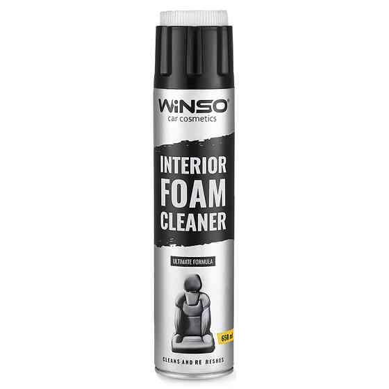 Очисник тканинної оббивки Winso Interior Foam Cleaner пінний аерозоль 650мл Львів